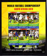 Soccer World Cup 2010 - GRENADA - Sheet MNH - 2010 – Afrique Du Sud