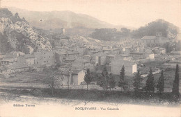 ROQUEVAIRE - Vue Générale - Publicité Chocolat Louit - Roquevaire