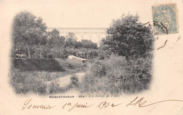 ROQUEFAVOUR - Les Bords De L'Arc - Aqueduc - Précurseur Voyagé 1902 - Roquefavour