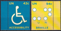 UNO NEW YORK 2008 Mi-Nr. 1097/98 ** MNH - Unused Stamps