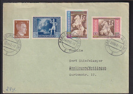RAL2 /  Deutsches Reich Brief / 822 MiF / Karlsruhe - Brieven En Documenten