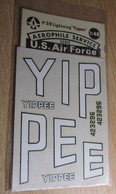 ABT21 Très Rare Décal Années 70 ABT : SERIE 1/48e USAAF 5000e P-38 PRODUIT YIPPEE Déco Pour 1 Avion - Décals