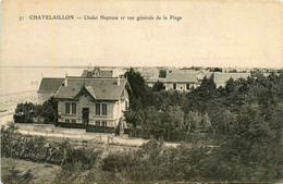 Châtelaillon * Chalet Villa NEPTUNE Et Vue Générale De La Plage - Châtelaillon-Plage