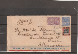 Brazil AEROPOSTAL AIRMAIL COVER TO Dresden Germany 1930 - Airmail (Private Companies)