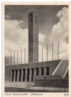 49163 - Deutsches Reich - 1936 - Ans.-Kte. Olympiade, Berlin, Reichssportfeld, Glockenturm - Sonstige & Ohne Zuordnung