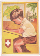 Suisse : Illustrateur : COULON : Fête Nationale 1930 : écolier : Voir 2 Scans - Other & Unclassified