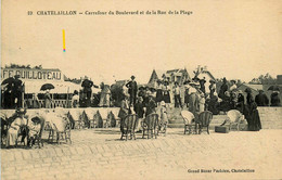 Châtelaillon * Le Carrefour Du Boulevard Et De La Rue De La Plage * Café GUILLOTEAU * Buvette Bar - Châtelaillon-Plage