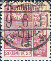 7176 Mi.Nr. 190 Japan (1929) Mt Fuji And Deer - Violet Gestempelt - Oblitérés