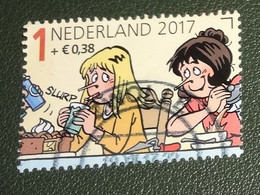 Nederland - NVPH - 3586b - 2017 - Gebruikt - Cancelled - Kinderzegels - Jan Kruis - Jan Jans Kinderen - Vrouw En Kind - Gebraucht
