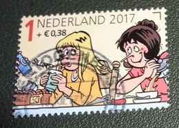 Nederland - NVPH - 3586b - 2017 - Gebruikt - Cancelled - Kinderzegels - Jan Kruis - Jan Jans Kinderen - Vrouw En Kind - Used Stamps