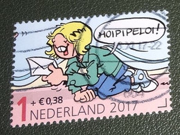 Nederland - NVPH - 3586e - 2017 - Gebruikt - Cancelled - Kinderzegels - Jan Kruis - Jan Jans Kinderen - Meisje Met Brief - Used Stamps