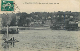 BILLANCOURT - La Seine Et La Pointe Des ïles - Boulogne Billancourt