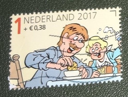 Nederland - NVPH - 3586a - 2017 - Gebruikt - Cancelled - Kinderzegels - Jan Kruis - Jan Jans Kinderen - Man En Kind - Gebruikt