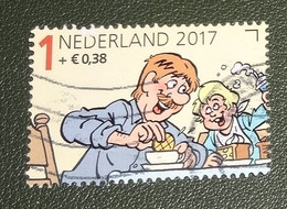 Nederland - NVPH - 3586a - 2017 - Gebruikt - Cancelled - Kinderzegels - Jan Kruis - Jan Jans Kinderen - Man En Kind - Gebraucht