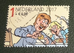 Nederland - NVPH - 3586a - 2017 - Gebruikt - Cancelled - Kinderzegels - Jan Kruis - Jan Jans Kinderen - Man En Kind - Oblitérés