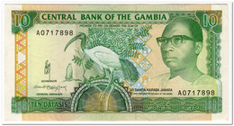 GAMBIA,10 DALASIS,1991-95,P.13a,VF-XF - Gambia