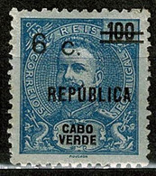 Cabo Verde, 1921, # 167, MH - Kapverdische Inseln