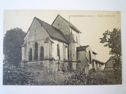 2021 - 2834  COURTISOLS  (Marne)  :  Eglise SAINT-MEMMIE  XXX - Courtisols