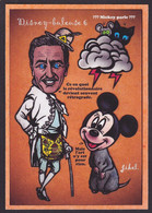 CPM Disney Walt Par JIHEL Tirage Limité Signé En 30 Exemplaires Numérotés Maçonnique Franc Maçonnerie - Other & Unclassified