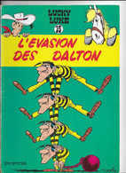 LUCKY LUKE N° 15 L'EVASION DES DALTON ED. DUPUIS 1977  BON ETAT - Lucky Luke