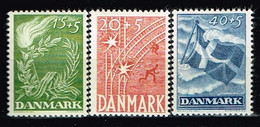 DANEMARK / Neufs**/MNH**/ 1947 - 2éme Anniversaire De La Libération - Unused Stamps