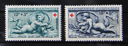 FRANCE 1952 - Croix Rouge N° 937-938 - Infime Trace De Charnière - Neufs
