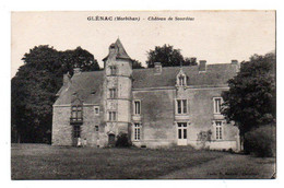 Carte Postale Ancienne - Circulé - Dép. 56 - GLENAC - Château De SOURDEAC - - Otros Municipios
