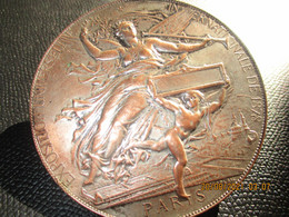 Médaille  Commémorative à Riveter/Exposition Universelle Internationale De Paris/CHAPLAIN/ 1878   MED389 - France