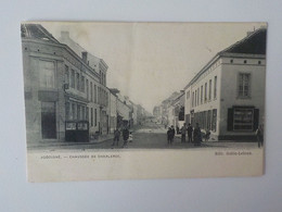 1900 CP Animée Jodoigne Chaussée De Charleroi Edit Soille Leloux - Jodoigne