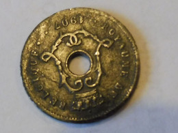 Pièce De Monnaie Année 1907  (Belgique) - 5 Centimes