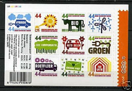 Nederland NVPH 2550-59 V2550-59 Vel Denk Groen Doe Groen 2008 MNH Postfris - Otros & Sin Clasificación