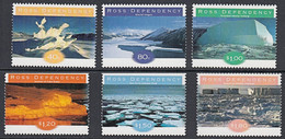 C0241  ROSS DEPENDENCY,  SG 54-9  Ice Formations,  MNH - Unused Stamps