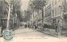 CPA FRANCE 83 "Draguignan, Boulevard De La Liberté" - Draguignan