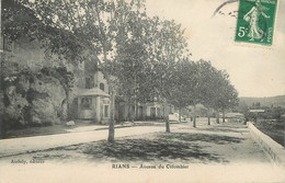 CPA FRANCE 83 "Rians, Avenue Du Colombier - Rians