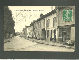 77 Villiers St Georges Route De Provins édit. Hugues , Boulangerie Verrier Hotel Café St éloi Leclere - Villiers Saint Georges