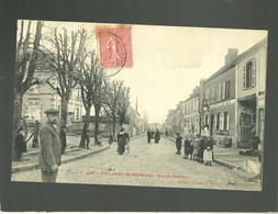 77 Villiers St Georges Rue De Provins édit. Jérome , Hôtel Café St éloi Souy , Animée - Villiers Saint Georges