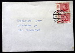 Greenland 1980 Letter To Denmark Godthåb 8-8-1980 ( Lot 629) - Brieven En Documenten