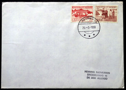 Greenland 1980 Letter To  Denmark. Sdr. Strømfjord 25-2-1980 ( Lot 629) - Lettres & Documents