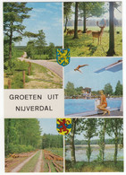 Nijverdal - (Nederland) - Zwembad, Duikplank, Bos, Hert E.d. - Nr. L 351 - Nijverdal