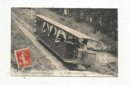 Cp , Chemins De Fer , Le Funiculaire  , 63, Le MONT DORE , Voyagée 1914 - Kabelbanen