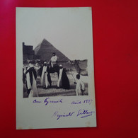 CARTE PHOTO EGYPTE PYRAMIDE - Piramidi