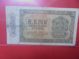 D.D.R 1 MARK 1948 Circuler (B.24) - 1 Deutsche Mark