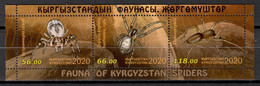 Kyrgyzstan 2020 / Insects Spiders MNH Insectos Arañas Spinnen / Cu18933  7-2 - Spiders