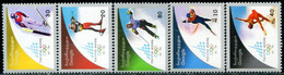 AT5273 Georgia 2006 Torino Winter Olympics 5V MNH - Invierno 2006: Turín