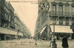 Bordeaux * Le Cours D'alsace Et Lorraine * Commerces Magasins - Bordeaux