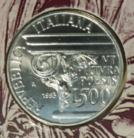 ITALIA 1993 BIMILLENARIO ORAZIANO LIRE 500 - Commémoratives