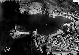 Collioure * Vue Aérienne Sur Le Port Et Les Plages - Collioure