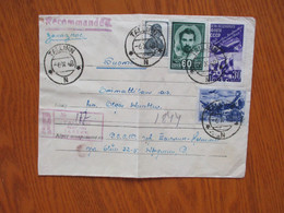 ESTONIA RUSSIA USSR 1948 TALLINN N CANCEL  REGISTERED COVER TO FINLAND ORIMATTILA ,0 - Cartas & Documentos