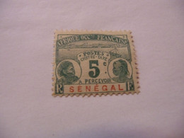 TIMBRE  SÉNÉGAL    TAXE   N  4      COTE  6,50  EUROS    NEUF  TRACE  CHARNIERE - Postage Due