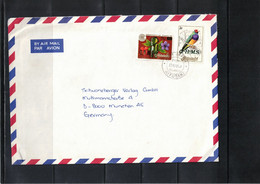 Aitutaki 1985 O.H.M.S. Interesting Airmail Letter - Aitutaki